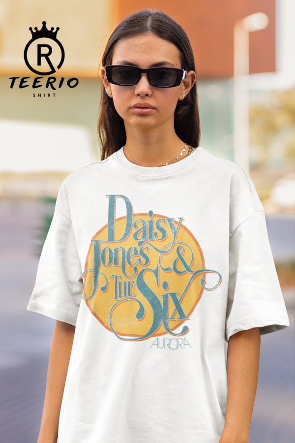 Aurora World Tour Shirt, Daisy Jones and The Six Aurora Shirt, 2023 Tour Shirt, Daisy Jones & The Six Aurora World Tour Retro t-shirt