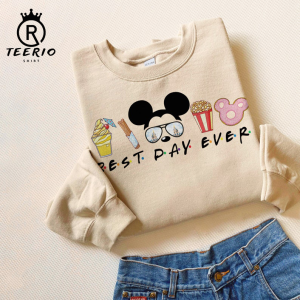 Best Day Ever Sweatshirt, Disney Sweatshirt, Disney World Sweatshirt, Walt Disney Sweaters, Disney Family Sweats, Matching Family Sweatshirt