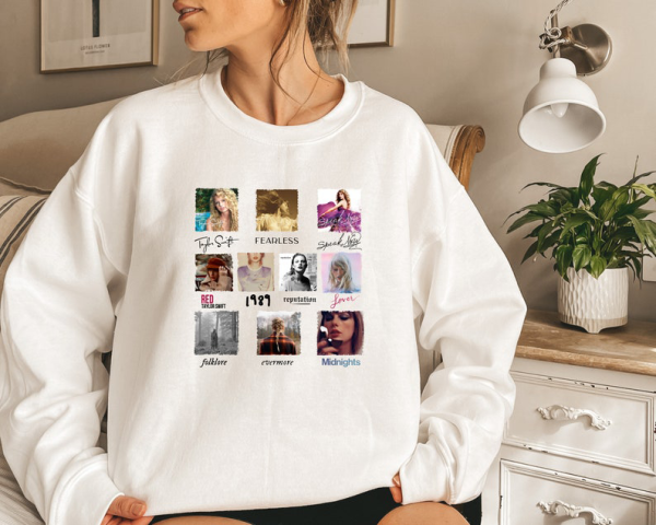 The Eras Tour Sweatshirt,Taylor Swift Tour Hoodie,Taylor Swift Album Shirt,Taylor Swiftie Merch Hoodie,Swiftie Fans Hoodie,Album As Books