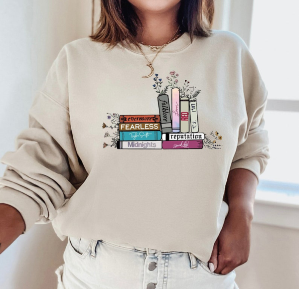 Taylor’s Version Sweatshirt,Taylor Swift Tour Hoodie,Taylor Swift Album Shirt,Album As Books,Taylor Swiftie Merch Hoodie,Swiftie Fans Hoodie