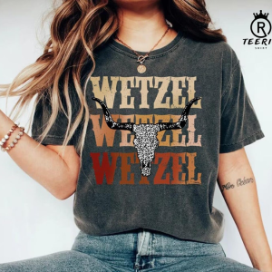 Wetzel Country Music Concert Shirt, Concert Outfit, Nashville Shirt, Western Graphic Tee, Western Clothes, Cowboy Shirt, Country Girl