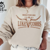 Combs Bullhead Shirt Two Side Print, Country Music Shirt, Luke Combs World Tour 2022, Cowboy Combs, Luke Combs Fan, Cowgirl Tee