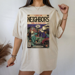 Neighbors Comic Book Parody Shirt