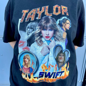 Taylor Homage Shirt Swiftie Vintage 90s Style Bootleg Rap Tee Eras Tour