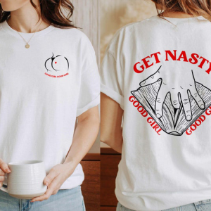 Get Nasty Good Girl Russ 2 Side Shirt, Good Girl Shirt, SMUT Sweatshirt, Booktok Tee Sweatshirt Hoodies