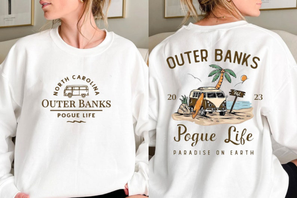 Outer Banks Pogue Life Shirt Sweatshirt Hoodie, Outer Banks Shirt, Pogue Life, OBX Sweatshirt, Pogue Life Sweatshirt, Paradise On Earth