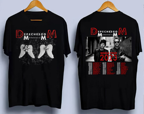 Depeche Mode Memento Mori T-Shirt, Music Lover Shirt, Depeche Mode Homage Shirt, Fan Gift, 2023 Rock Tour Shirt, Fan Gift Merch 2023