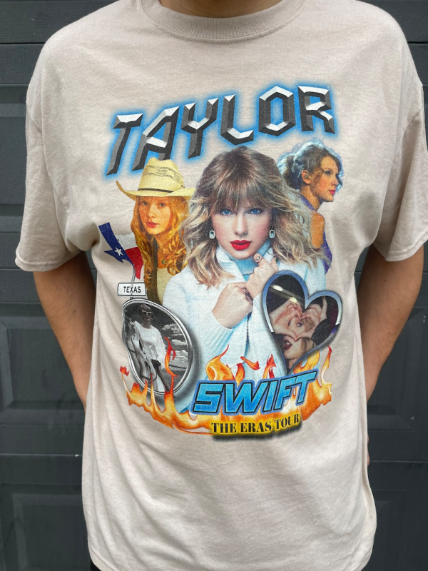 Swiftie TEXAS The Eras Tour Concert Shirt, Retro Taylor Homage Merch T-Shirt