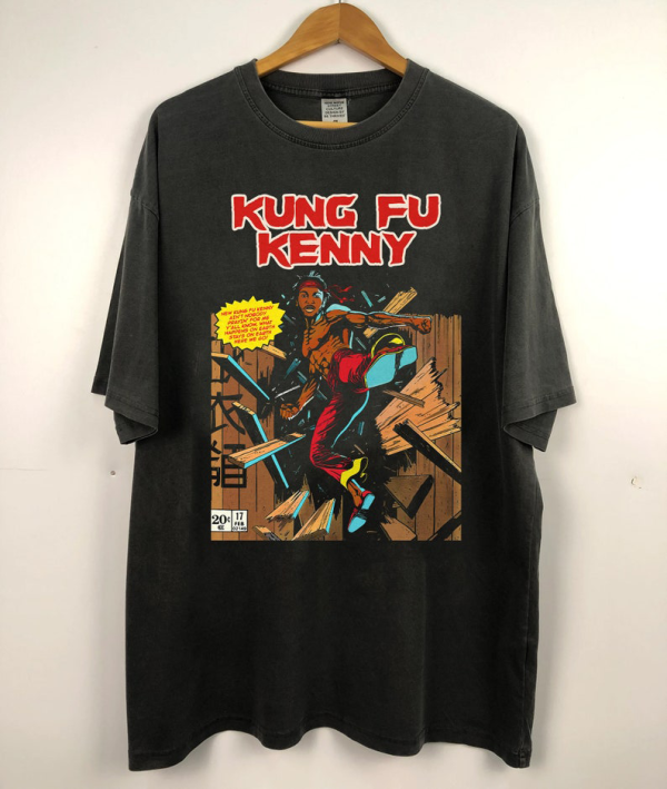 Vintage Kung Fu Kenny T-Shirt, Kendrick Lamar Shirt, Kendrick Lamar Merch, Vintage 90’s T-Shirt