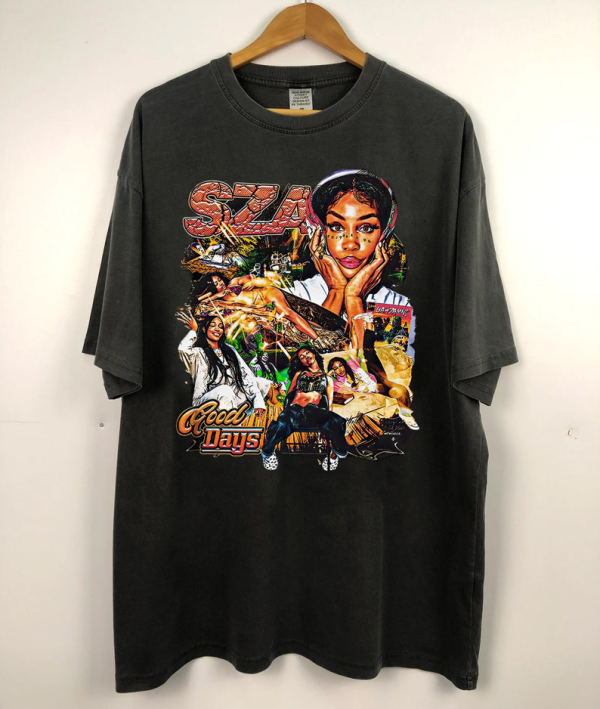 Vintage SZA Good Days Shirt, SZA 90s Shirt, Sza New Bootleg 90s T-Shirt