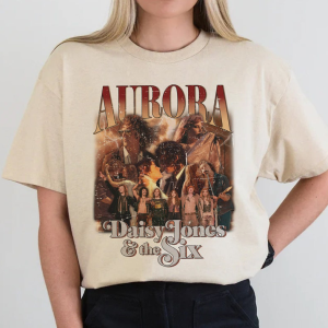 Daisy Jones Aurora World Tour Shirt, Daisy Jones And The Six Band Concert Shirt, Aurora Album Merch, Aurora World tour, Billy Dunne Camila