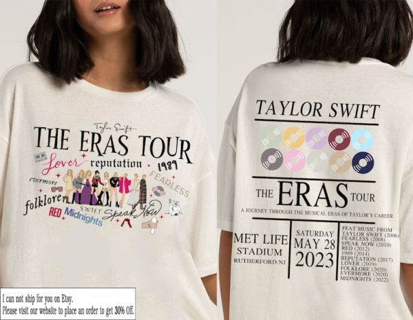 The Eras Tour Shirt,Swiftie Eras Shirt, Swiftie Merch Shirt, Eras Concert