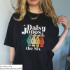 Distressed Daisy Jones and Daisy Shirt Billy Dunne Aurora World Tour Merch 70s Oversized T-shirt Boho Hippie Clothes