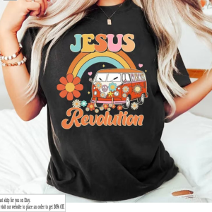 Jesus movement shirt, It’s A Revolution Shirt, Love Like Jesus Shirt, Retro Christian Faith Jesus T-Shirt, Christian Shirt, Retro Easter Tee