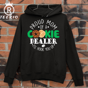 Proud Mom Of A Cookie Dealer Girl Troop Leader Matching Tshirt