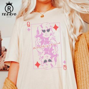 Dolly Parton It’s Hard Being A Diamond Poker Card Tshirt