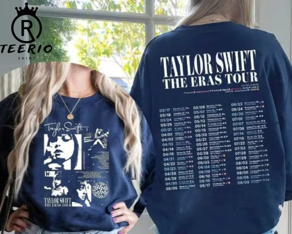 The E.r.a.s Tour 2 sides shirt