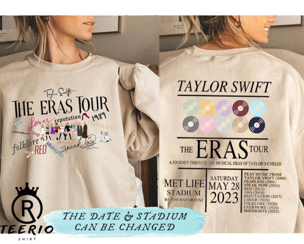 Taylor The Eras Tour Shirt