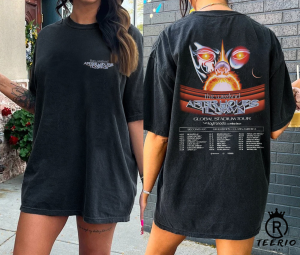 The After Hours Til Dawn 2023 Tour Shirt