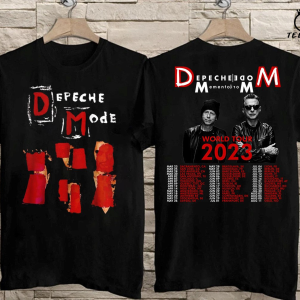 Depeche Mode Memento Mori World Tour 2023 T-Shirt