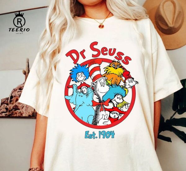 Dr Seuss Est 1904 Png Shirt