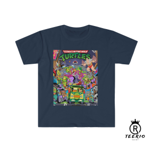 90s Retro Classic Teenage Mutant Ninja TurtlesUnisex Softstyle T-Shirt