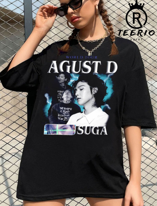 Retro SUGA Agust D Tour Unisex T-shirt