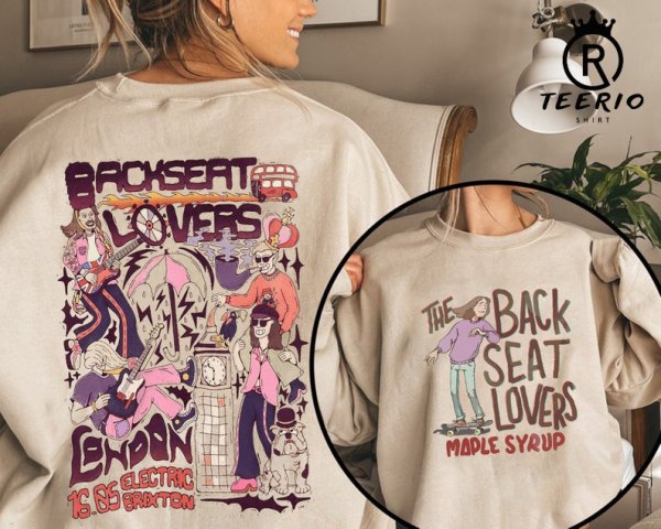 Vintage The Backseat Lovers 2023 Tour Unisex Shirt