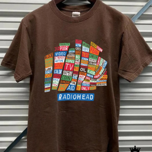 Vintage 90s Shirt, Book Shirt, Vintage 90s, Radiohead Shirt, Radiohead Apparel Gift, Tee, Merch Tee, Hip Hop Unisex Tshirt