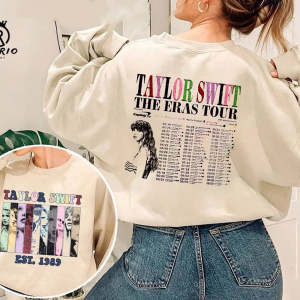 The Eras Tour Vintage 2 Side Shirt 03, Taylor’s Version Tshirt, The Eras Tour 2023 Sweatshirt, Taylor Retro Concert Hoodie