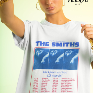 The Smiths Us Tour 86 – Queen Is Dead T shirt – The Smiths Us Tour – Rock