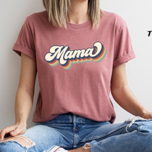 Retro Mama Shirt,Mama Shirt,Mommy Shirt,Gift for Mom,Gift for Her,Mothers Day,Mom Life Tshirt,Mom to be Shirt, Mom Life T-shirt