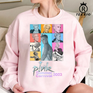 P!nk Summer Carnival Tour 2023 2 sides Shirt, Summer Carnival Tour Hoodie, P!nk T-shirt, Trending Music Shirt