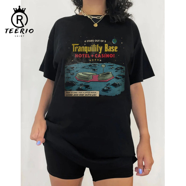 Arctic Monkey Vintage Shirt, Aesthetic Arctic Monkey Shirt, Arctic Monkey Tranquility Base Hotel & Casino Fan Gift Merch