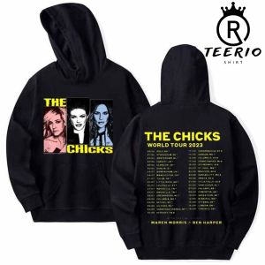 The Chicks Band World Tour 2023, Setlist Merch, The Chicks Country Music Shirt, The Chicks World Tour 2023 With Special Guests