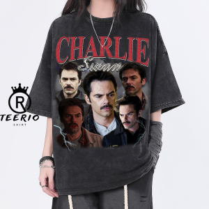 Charlie Swan Vintage Washed Shirt, Retro Billy Burke T-Shirt, Team Charlie Homage Tee