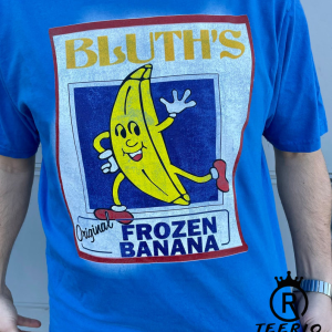 Bluth’s Frozen Banana Stand T-Shirt Vintage Arrested Development TV Show Homage Retro Tee