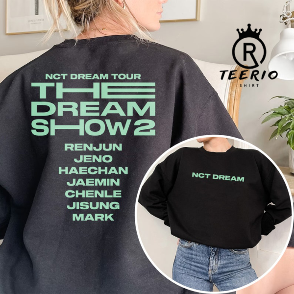 Vintage NCT Dream Tour Shirt. NCT Dream The Dream Show Shirt. In A Dream Shirt. NCT Dream Member Sweatshirt