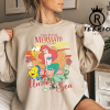 Vintage Disney The Little Mermaid Princess Ariel Shirt, Disney Family Shirt, Disney Princess Shirt, Disney Girl Trip 2023, Mermaid Birthday