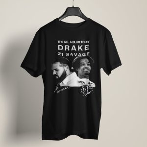 Drake It’s All A Blur Tour Shirt // Drake Shirt // 21 Savage Shirt // It’s All A Blur Tour Merch tShirt