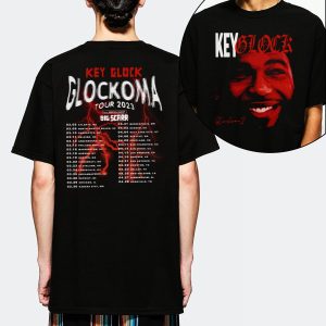 Key Glock 2023 Tour, Key Glock Sweatshirt, Shirt, Vintage Key Glock Shirt, Key Glock Tank Top, Key Glock Retro Shirt, Key Glock Tour Shirt