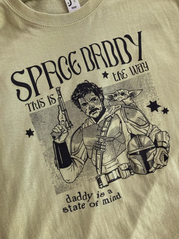 Space Daddy – Mando Tee tShirt