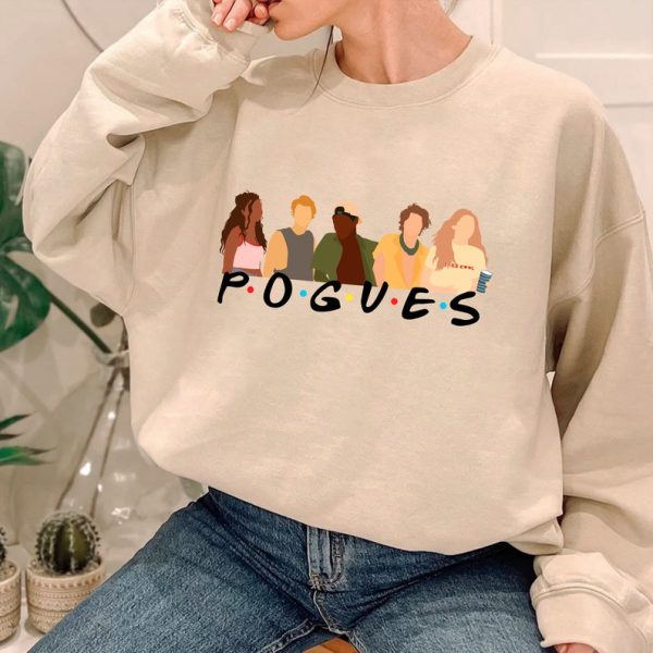 Vintage Outer Banks Pogues Life Crewneck Sweatshirt – Outer Banks Team Shirt – Outer Banks Hoodie – OBX Team Shirt Sweatshirt Hoodie T-Shirt