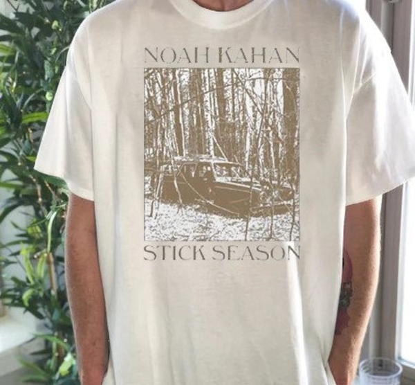 Vintage Noah Kahan Stick Season Tour 2023 T-Shirt, Noah Kahan Merch Tee, Stick Season Tour T-shirt, 2023 Tour Merch T-Shirt (Copy)