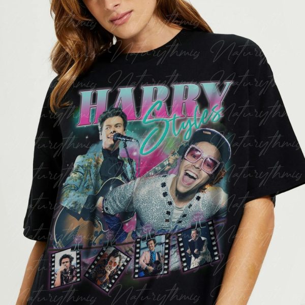 Harry Styles Tour Shirt – Vintage 90s Style Shirt – Unisex Homage T-Shirt