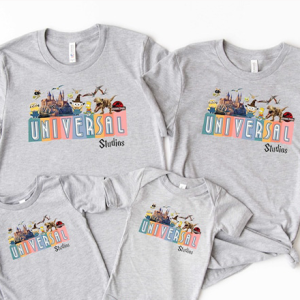 Universal Studios 2023 Trip T-shirt, Universal Studios Shirt, Disney Trip Shirt, Universal Characters Shirt, Universal Studios Family tshirt