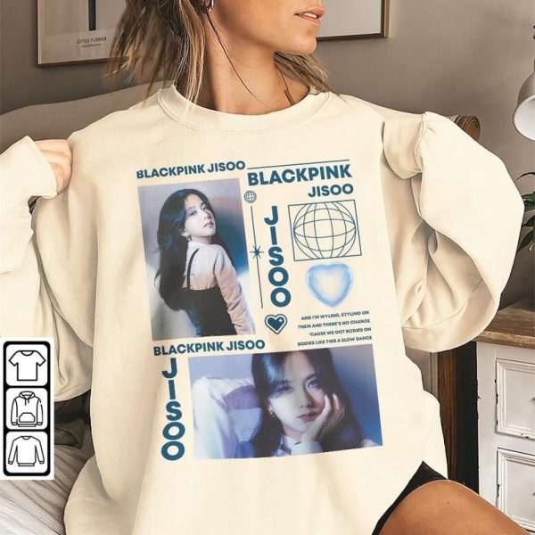 Blackpink Shirt, BlackPink Jisoo, Jisoo Shirt, Kpop Album Shirt Sweatshirts T-Shirt Hoodie tShirt