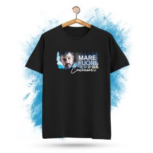 CREATEE – T-shirt MARE FUORI serie tv personaggio comandante – Maglietta Uomo Donna T-shirt