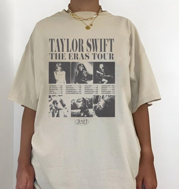 The Eras Tour 2023 T-Shirt, The Eras Tour 2023 Shirt, Vintage The Eras Tour Vintage Shirt, 2 Side Taylor’s Version T-Shirt, Swiftie Fan Shirt