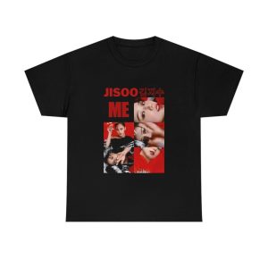 Jisoo BLACKPINK T Shirt – Solo Album ME – Kpop Merch Collection – Vintage 90 Retro Style